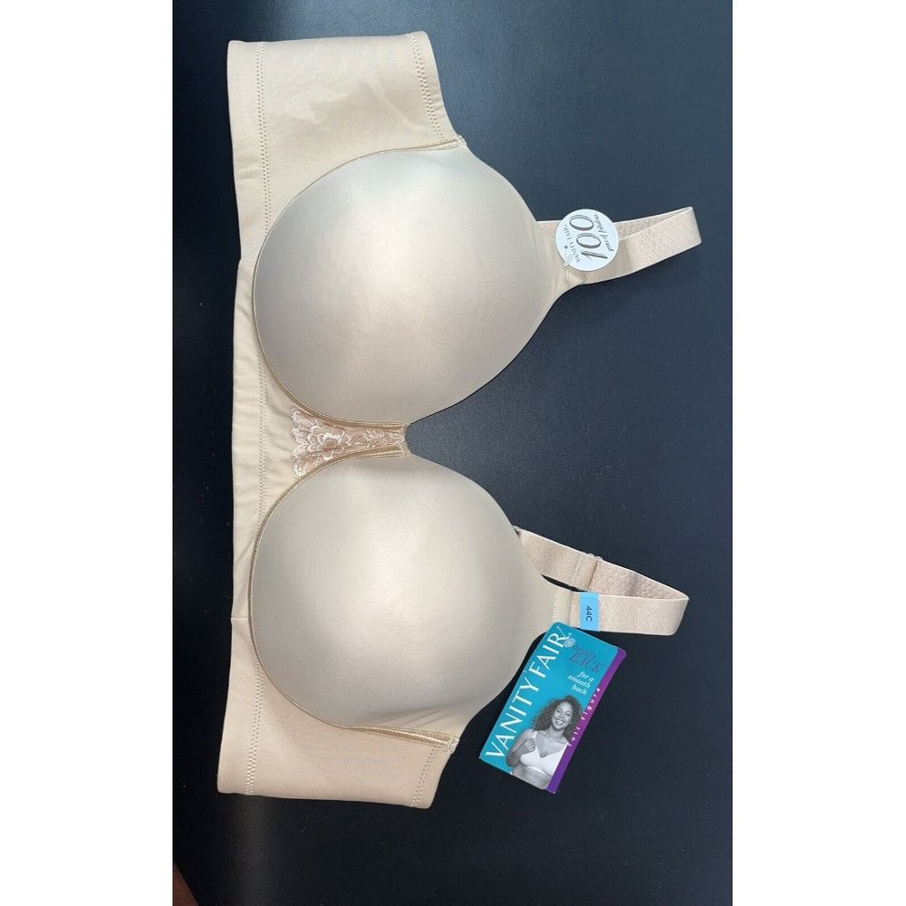 VANITY FAIR 71380 Bra 44C Damask Neutral - NWT